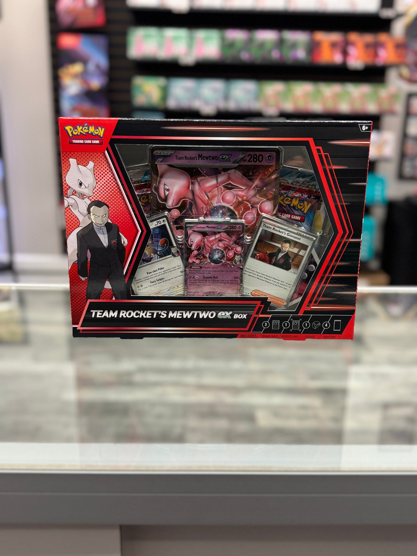 Team Rocket's Mewtwo ex Box
