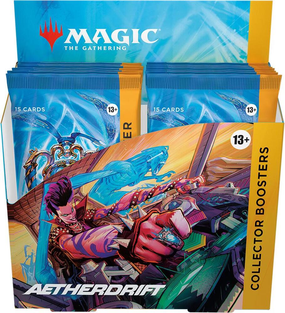 Magic The Gathering Aetherdrift Collector Booster Display