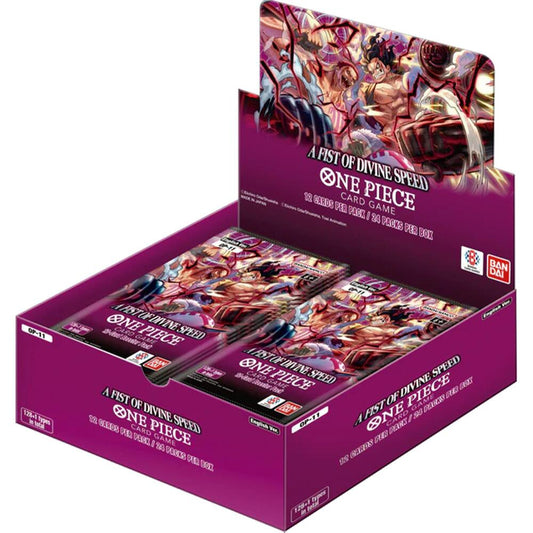 One Piece -  A Fist of Divine Speed Booster Box (OP11)