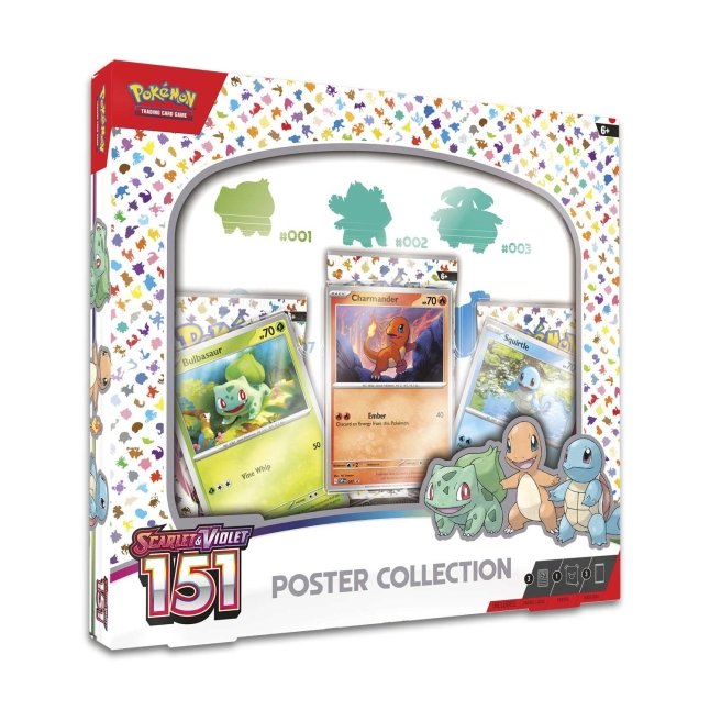 Pokemon 151 Poster Collection Box