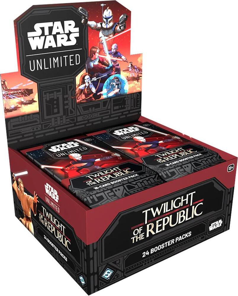 Star Wars Twilight of the Republic - Booster Display