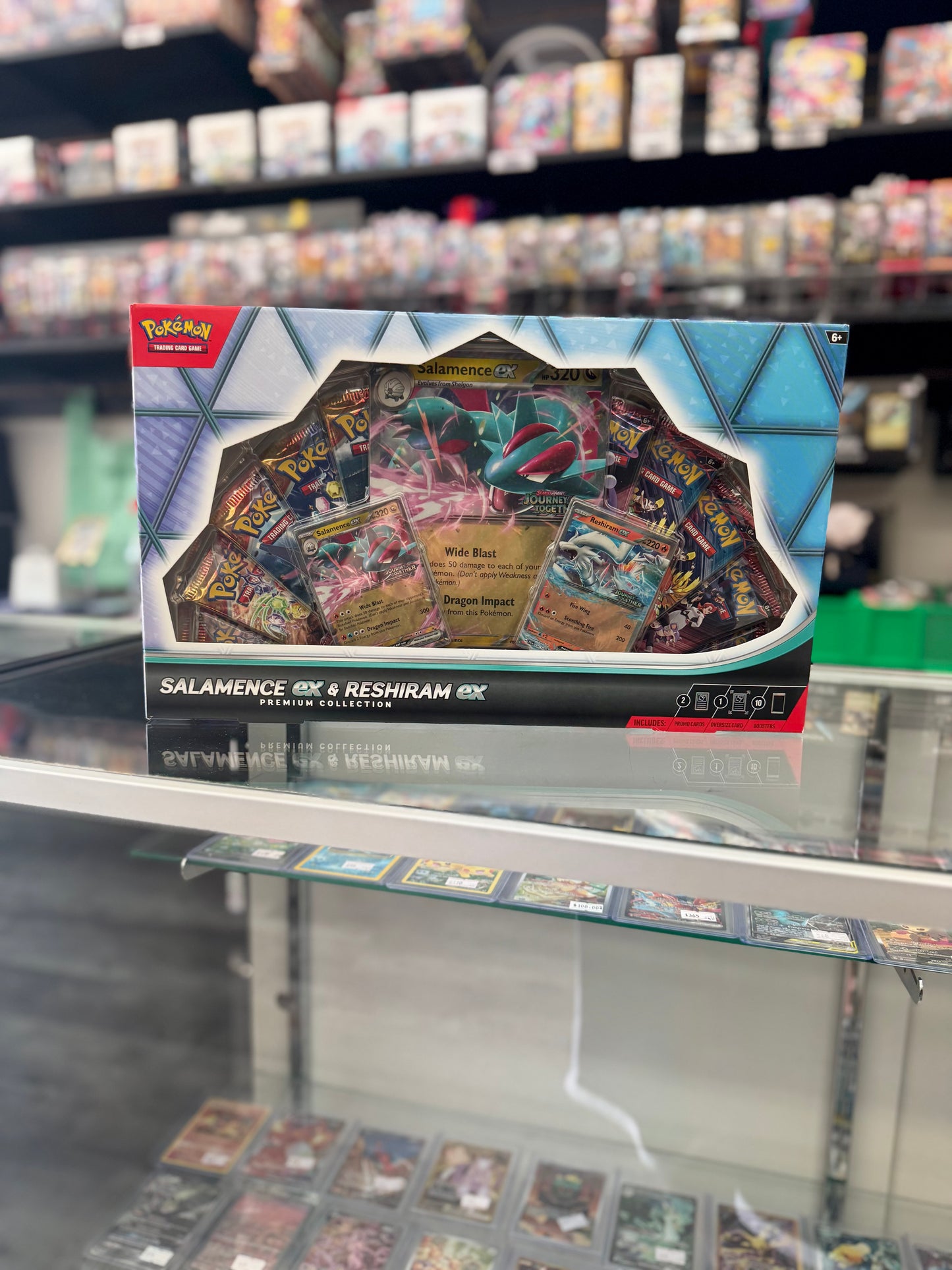 Salamence ex & Reshiram ex Premium Collection