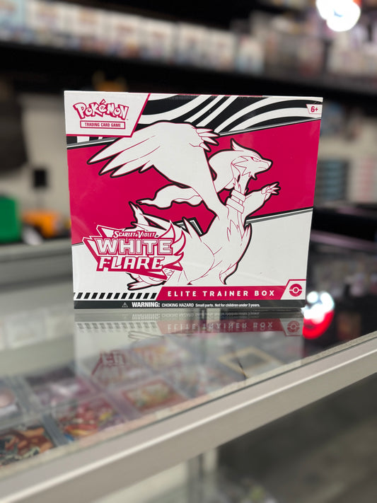 White Flare Elite Trainer Box
