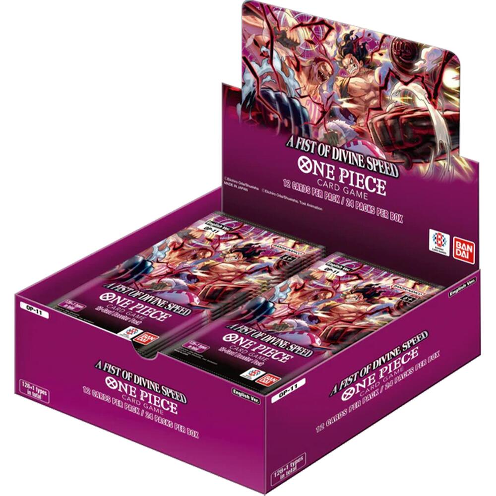 One Piece -  A Fist of Divine Speed Booster Box (OP11)