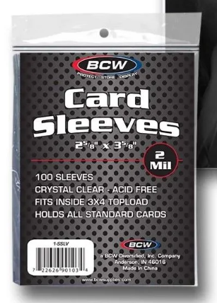 Card Sleeves - 100 Count