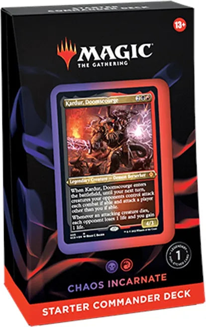 Magic The Gathering - Starter Commander Deck - Chaos Incarnate