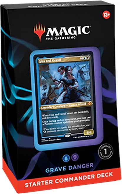 Magic The Gathering -  Starter Commander Deck - Grave Danger