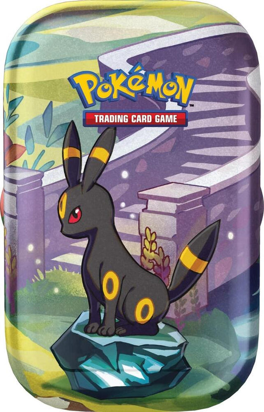 Prismatic Evolutions Mini Tins
